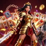 Spin and win with BARCODESLOT's thrilling slot games featuring vibrant characters and cryptocurrency elements.