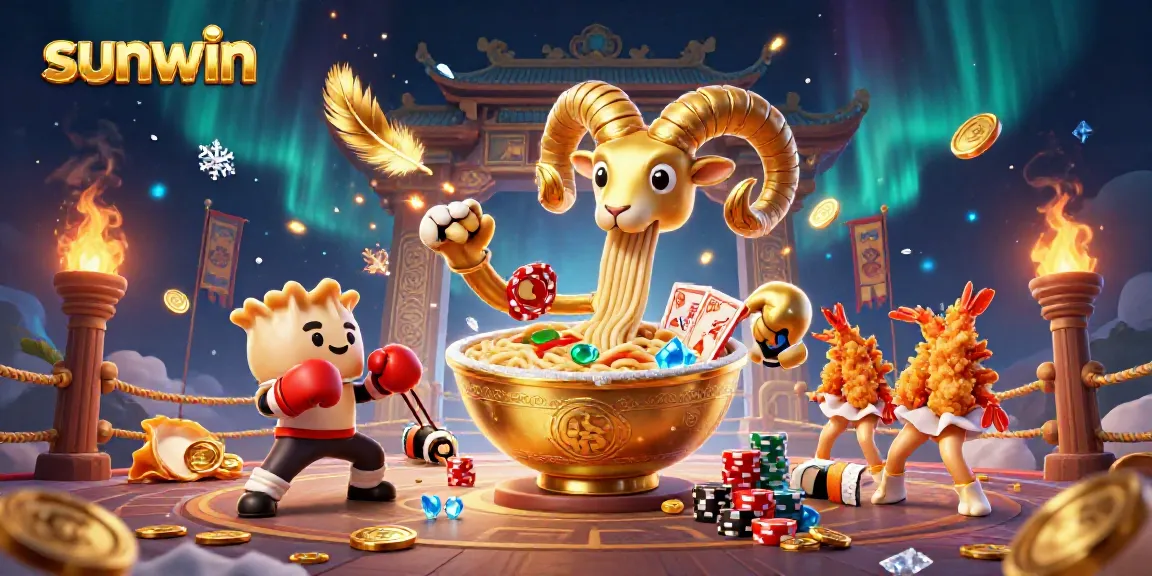 Engage in thrilling gaming adventures at sunwin with vibrant characters and rich casino elements.