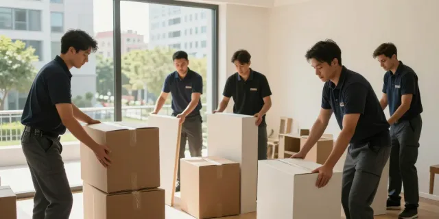 Entrümpler Wien bei der effizienten Wohnungsräumung mit erfahrenem Team in moderner Stadt.