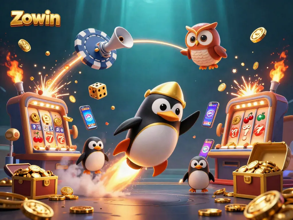 Zowin offers thrilling gameplay with colorful characters and jackpots in a vibrant online casino adventure.