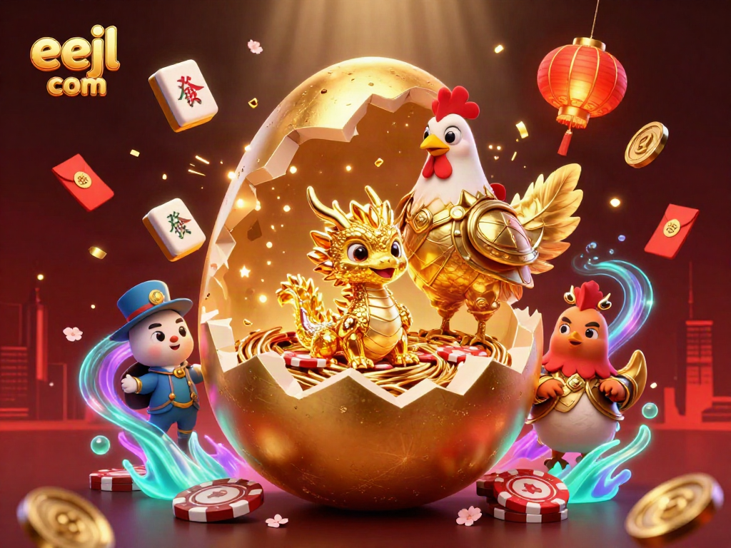 Engage with exciting gameplay at eejl com featuring a golden dragon on poker chips.