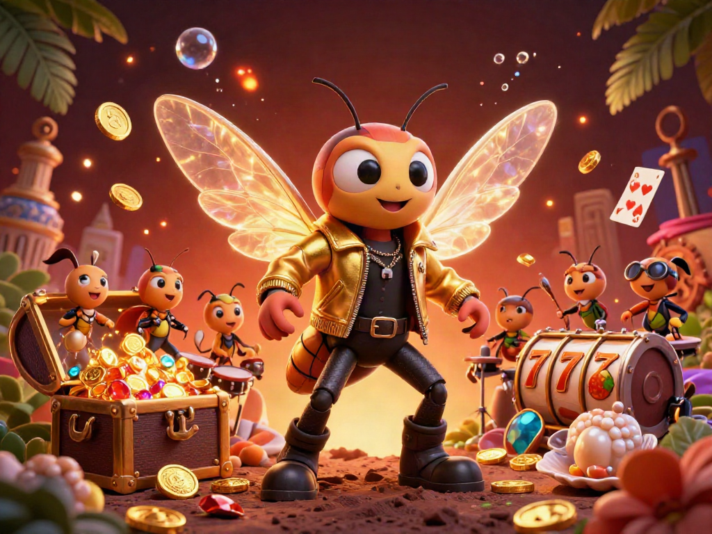 Experience thrilling gaming action at F168 with vibrant characters and captivating game elements.