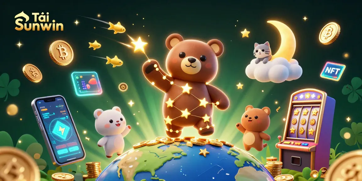 Play Tải Sunwin and uncover the exciting casino experience with vibrant characters and slot machines.