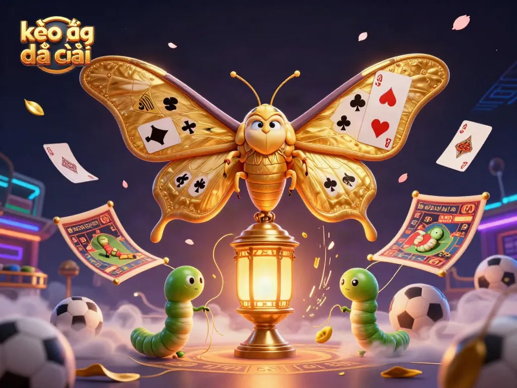 Engage with kèo bóng đá nhà cái while experiencing dynamic sports betting action in a colorful illustration.