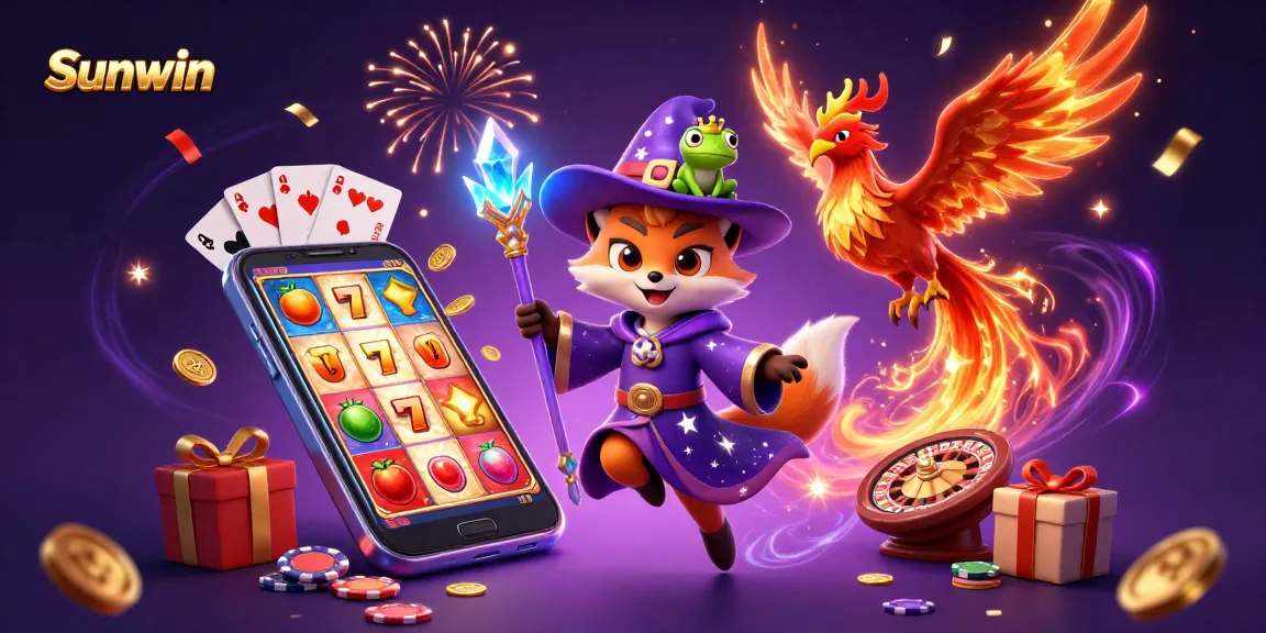 Sunwin engages players with exciting slots and dynamic games featuring vibrant designs.