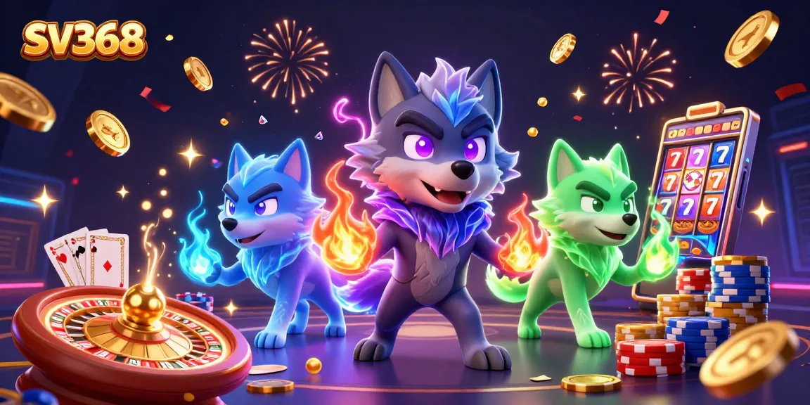 Join the excitement of SV368 as you spin slots and chase jackpots!