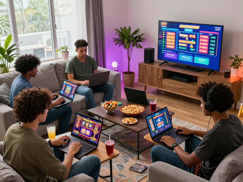 Join the excitement of link slot gacor in a vibrant online gaming environment.