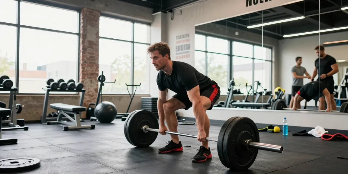 Anabolika Shop Deutschland - Bodybuilder bei schwerer Übung im Fitnessstudio, um Muskelmasse aufzubauen.