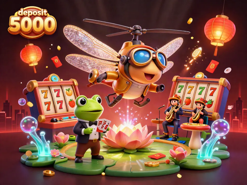Experience thrilling action and excitement with deposit 5000 at our lively slot gaming scene.