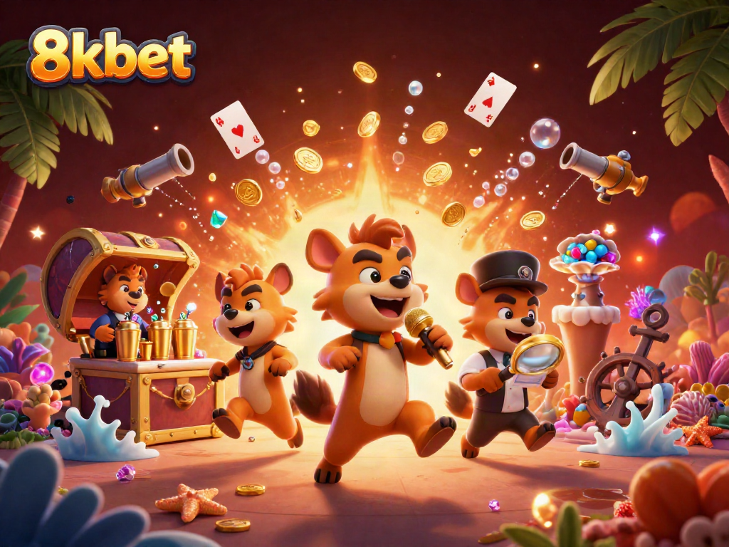 Engage with 8kbet at the comedy casino club featuring hyenas for lively games and laughs.