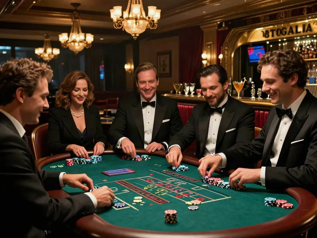 Experience the thrilling atmosphere of rokok88, an online casino with a classic mafia theme.