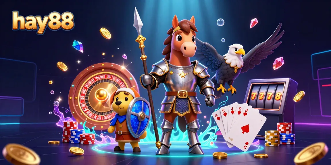 Experience the thrill of gaming at hay88 with knights, golden coins, and lucky slots!