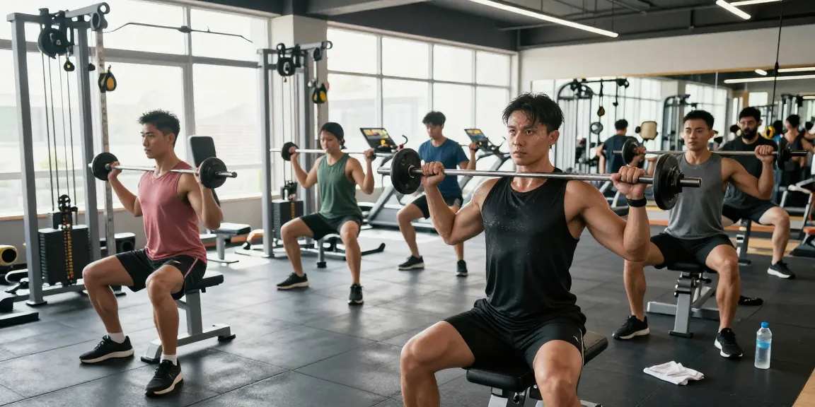 Im Steroid Shop Deutschland trainierende Bodybuilder, die mit Gewichten arbeiten und ihre Fitnessziele erreichen.