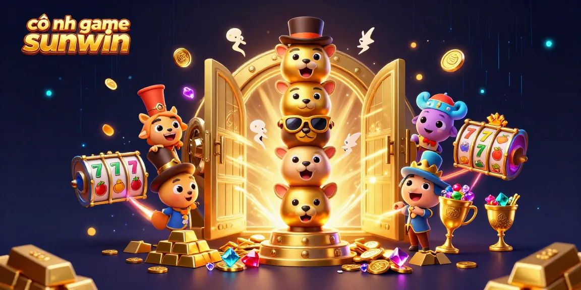 Experience thrilling gameplay with cổng game sunwin, featuring vibrant symbols and a stunning casino atmosphere.