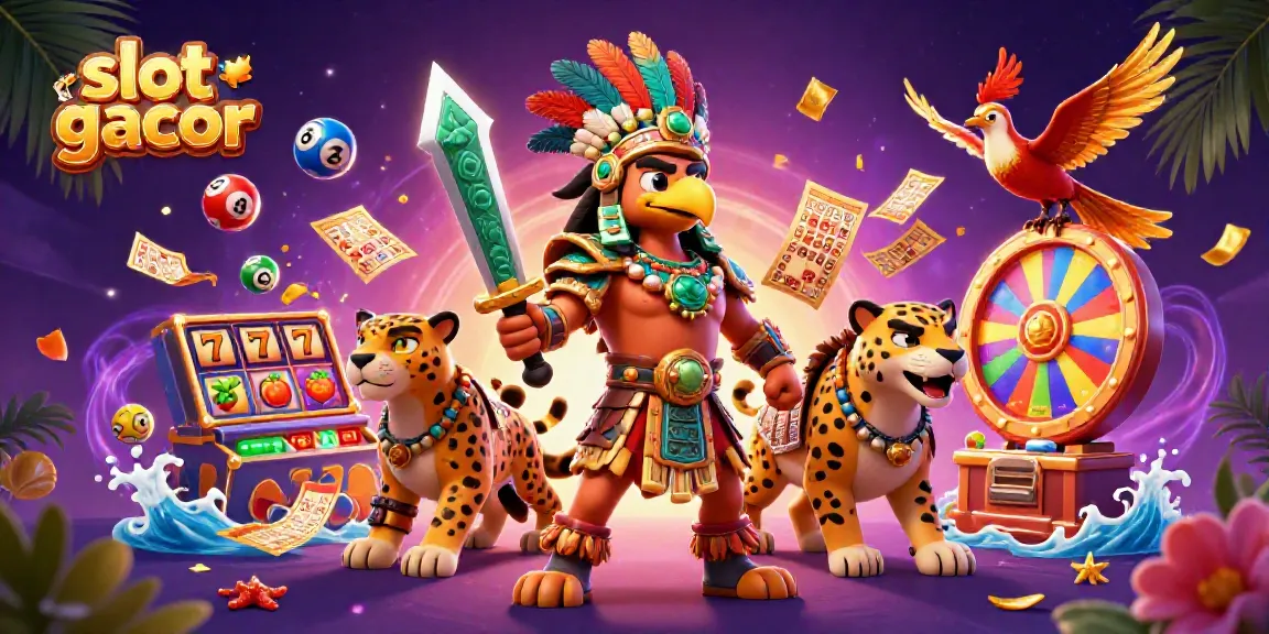 Experience thrilling slot gacor action with colorful symbols and dynamic gameplay.