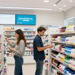 Faszinierendes Einkaufserlebnis im Medi Pharma Shop mit Gesundheitspräparaten und Steroiden.