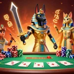 Experience thrilling play with xoilactv’s vibrant poker scene featuring Egyptian warriors.