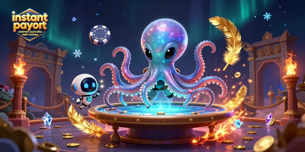 Experience the excitement of instant payout casinos Australia real money with vibrant visuals and engaging characters